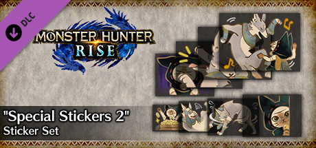 MONSTER HUNTER RISE - "Special Stickers 2" Sticker Set
