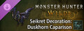 Monster Hunter Wilds - Seikret Decoration: Duskhorn Caparison