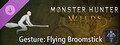 Monster Hunter Wilds - Gesture: Flying Broomstick