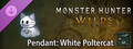 Monster Hunter Wilds - Pendant: White Poltercat
