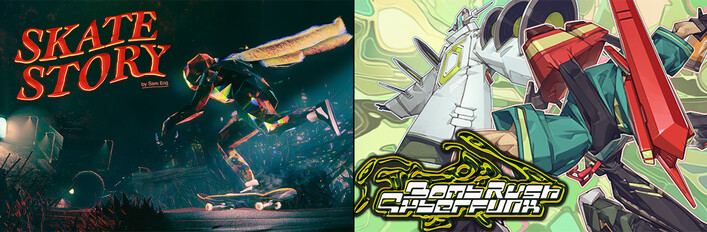 Skate Story x Bomb Rush Cyberfunk